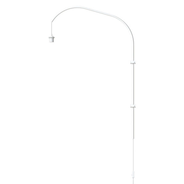 UMAGE (Vita) - Uchwyt ścienny do lamp WILLOW - wysokość 121 cm, biały