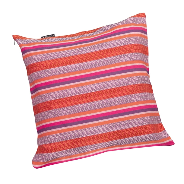 LaSiesta - Cariño - Poszewka na poduszkę do hamaka z bawełny organicznej, odcienie różowego